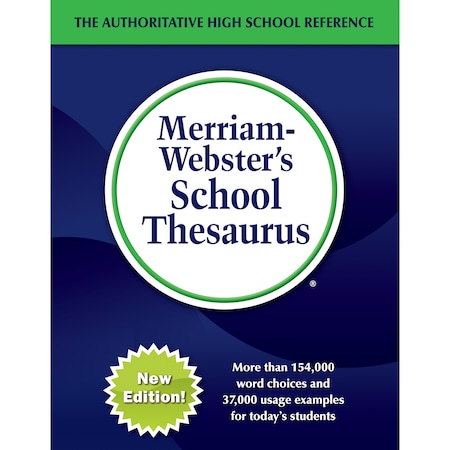 Merriam-Webster Merriam-Websters School Thesaurus 3656